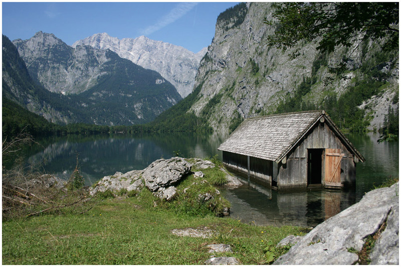 Altes Bootshaus am Obersee