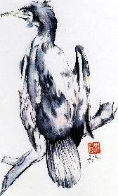 Komoran in Japanese Ink