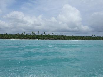 mit dem Speedboot durchs Karibische Meer