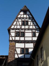Detail der alten Stadtmauer in W. ...