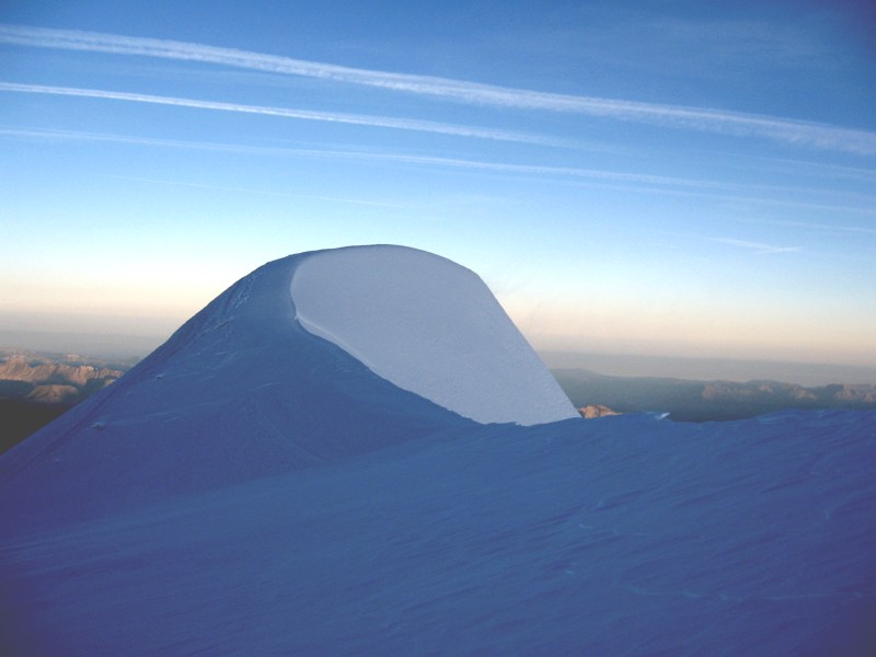 Frh morgens am Dome du Gouter (4304 m)