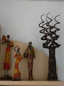 Detail afrikanischer Schrank ..