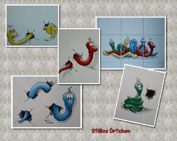 Willy Wurm guckt  auf dem stillen �rtchen zu *lol* ..