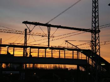 Berlin, Bhf. Ostkreuz - z.Zt. Baustelle