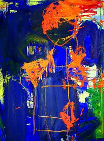 artos: Seinszeit  1998 Acyl auf Lw. 120 x 90 cm