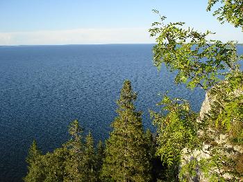 V�nersee n�he Trollh�ttan, Blick vom Halleberg