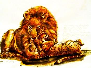 African Wild Life in Action 02