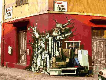 Sperrm�ll auf Chilenisch