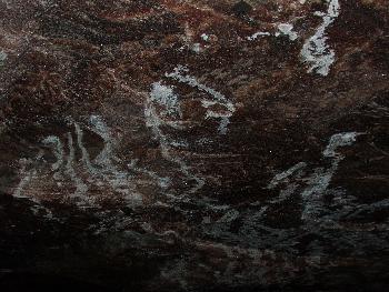 Salzeinschl�sse in der Decke