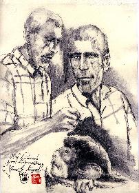 Tierpfleger des Zoo Dresden Olaf Lohnitz