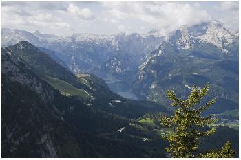 Blick auf das Steinerne Meer