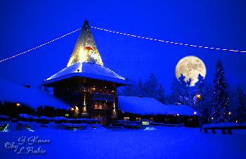 WEIHNACHTSMANNHAUS      FINNISCHER-POLARKREIS