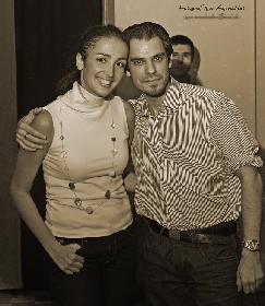 Auf Mesiba Wiesbaden (10.04.10) mit Anna Reznik