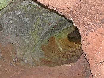 Sandstein-Farbimpressionen ...