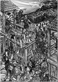 DSA: Schlachtenszene