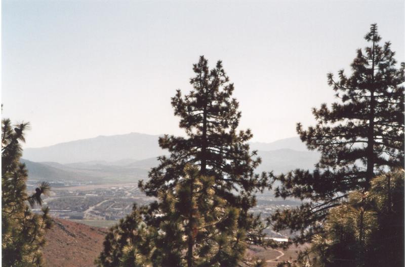 1800m hoch - im Tal Carson City