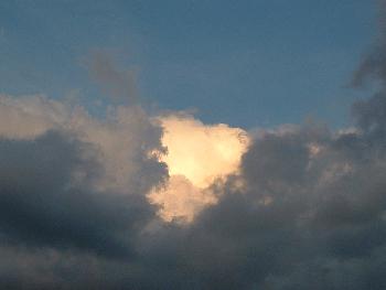 Lichtblick wie ein Herz