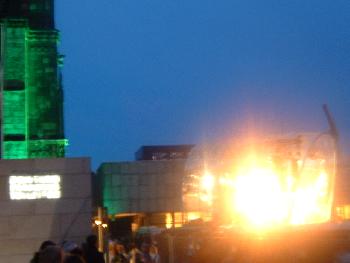 Feuerwerk vor dem Dom