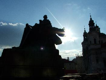 Staromestka Platz aus einer etwas anderen Perspektive
