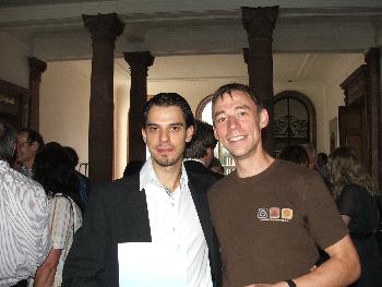 Auf der Absolventenfeier mit Karsten Tolle, 08.07.2011