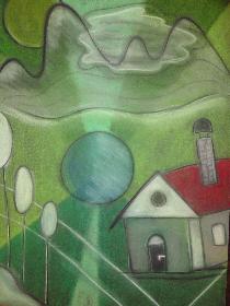 Eine H�tte im Wald....