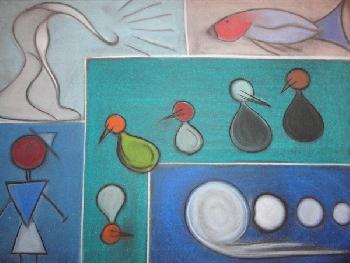 Fantasie, spielerisch, lustig...