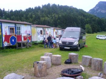 Jugendlager in der schnen Natur des Thalgau (sterreich) 2