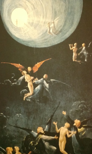 Aufstieg in das himmlische Paradies von Hieronymus Bosch