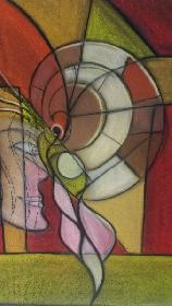 Eintauchen in warmen Rot ...