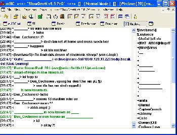 Die Treppe der Striche :)