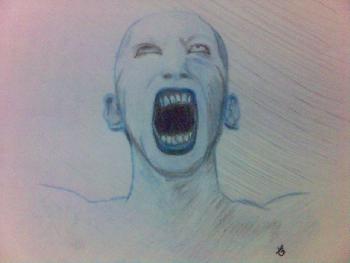 zombie�hnliches Wesen (blau)