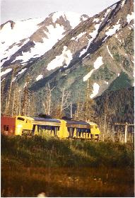 The best way to see alsaka in on the railroad. Alaska mit den Zug zu bereisen ist  schn, komfortabel und einfach!