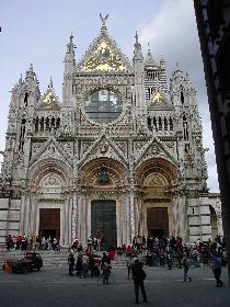 Der Dom von Siena (ein Schmuckstck aus Marmor)