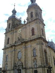 Basilika in Gweinstein ...( es war nicht mglich, sie komplett zu fotografieren )