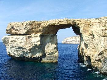 Azure Window, eines der Markenzeichen Maltas
