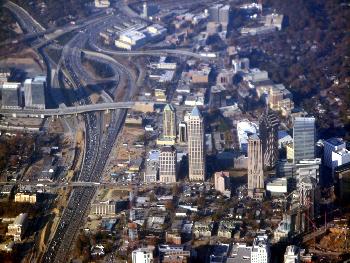 Luftbild von Atlanta, Georgia (USA)