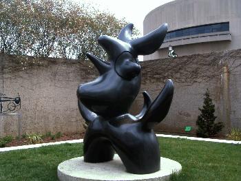 Miro, eine Skulptur