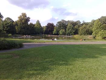 Teichanlage im Schlossgarten