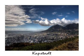 Kapstadt vom Tafelberg aus 1