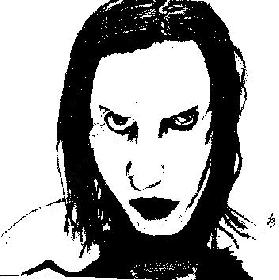 Marilyn Manson LineArt